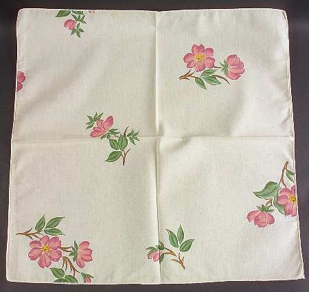 Desert Rose (USA Backstamp) Cloth Napkin