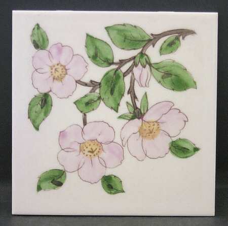 Desert Rose (USA Backstamp) Tea Tile