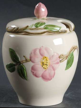 Desert Rose (USA Backstamp) Jam/Jelly & Lid