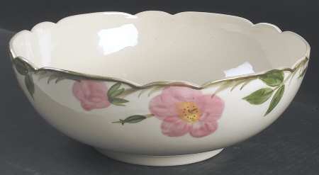 Desert Rose (USA Backstamp) 10" Large Salad Serving Bowl