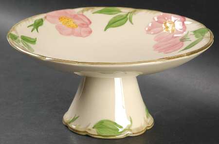 Desert Rose (USA Backstamp) Round Compote (Height X Width)