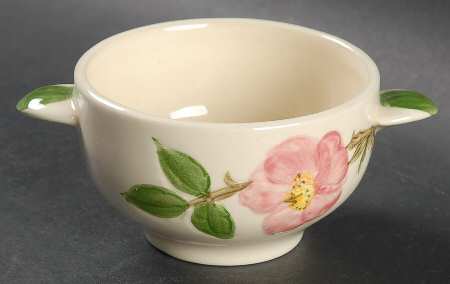 Desert Rose (USA Backstamp) Individual Open Sugar Bowl