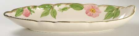 Desert Rose (USA Backstamp) Pickle Dish