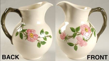 Desert Rose (USA Backstamp) 64 Oz Pitcher