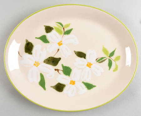 Dogwood 11" Oval Serving Platter