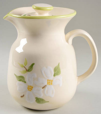 Dogwood China Beverage Server & Lid