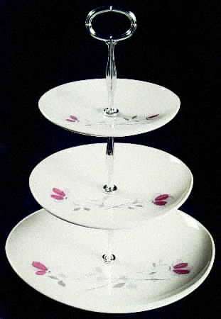 Duet 13 7/8"-14 1/4" 3-Tiered Serving Tray(DP,SP,BB) HC
