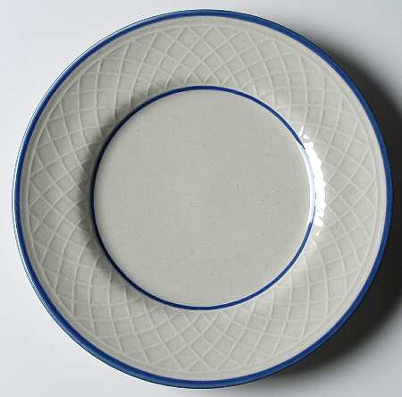 Dutch Weave Blue Salad Plate