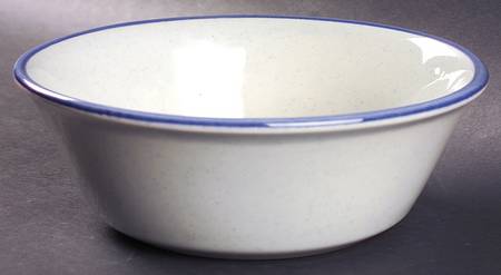Dutch Weave Blue 8" Round Vegetable Bowl