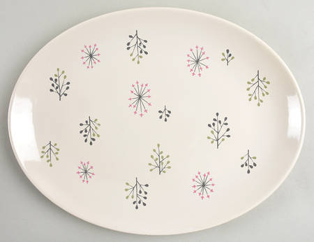 Echo 13" Oval Serving Platter