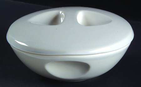 Eclipse White Individual Casserole & Lid
