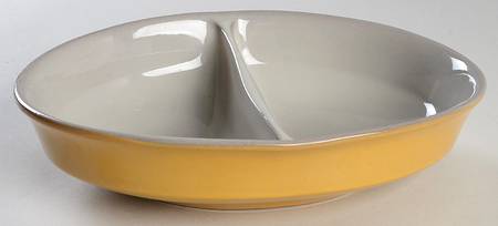 El Dorado 10" Oval Divided Vegetable Bowl
