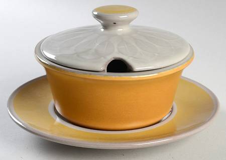 El Dorado Round Gravy Boat & Lid with Underlate