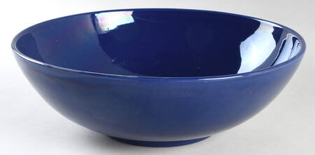 El Patio Cobalt Blue (Glossy) 11" Large Salad Serving Bowl