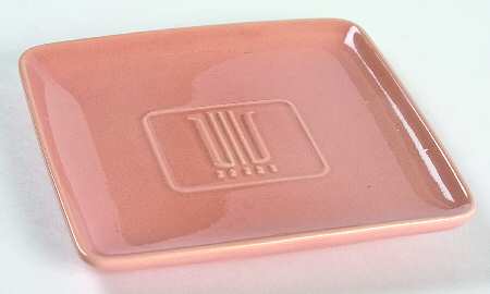 El Patio Coral (Glossy) Toast Plate