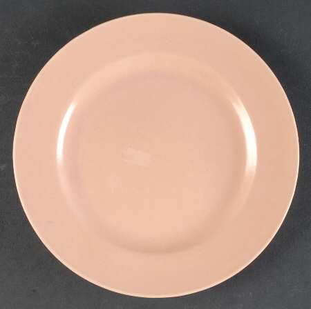 El Patio Coral (Matte) Dessert/Pie Plate