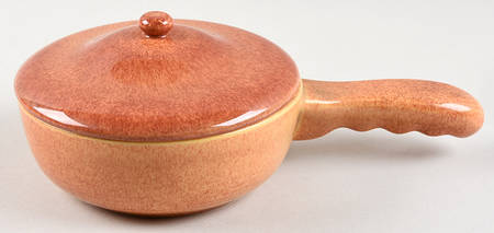 El Patio Golden Glow (Glossy) Individual Casserole & Lid
