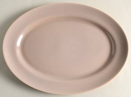 El Patio Gray (Matte) 11" Oval Serving Platter