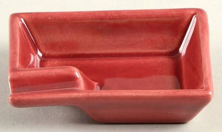 El Patio Maroon (Glossy) Small Ashtray