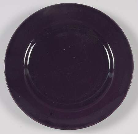 El Patio Purple (Eggplant, Glossy) Salad Plate