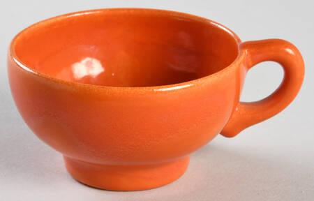El Patio Red (Glossy) Footed Demitasse Cup