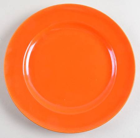 El Patio Red (Glossy) Luncheon Plate