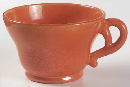 El Patio Red (Glossy) Footed Cup