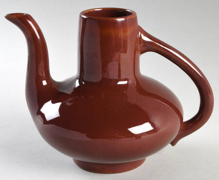 El Patio Redwood (Glossy) Coffee Pot No Lid