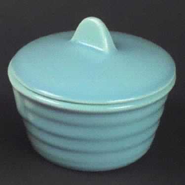 El Patio Turquoise (Glossy) Individual Casserole & Lid