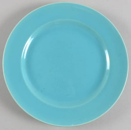 El Patio Turquoise (Glossy) Luncheon Plate