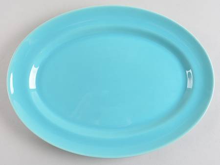 El Patio Turquoise (Glossy) 11" Oval Serving Platter