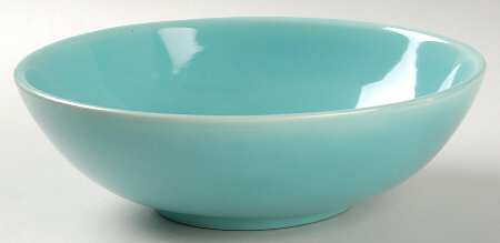 El Patio Turquoise (Glossy) 9" Round Vegetable Bowl