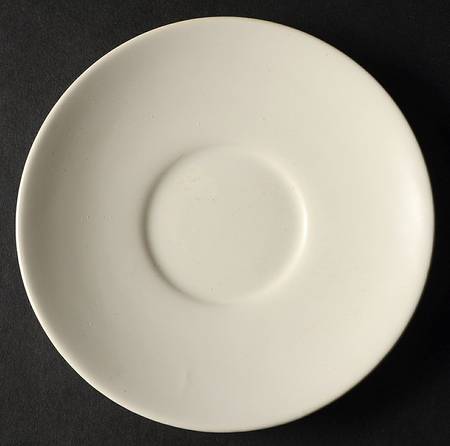 El Patio White (Matte) Saucer for Oversized Cup