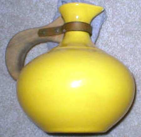 El Patio Bright Yellow (Glossy) Open Carafe