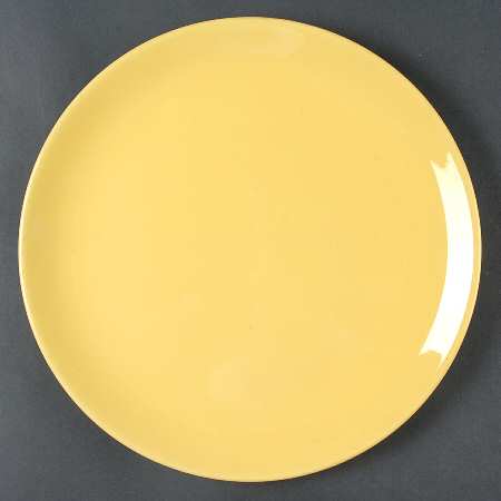 El Patio Bright Yellow (Glossy) 11" Chop Plate (Round Platter)