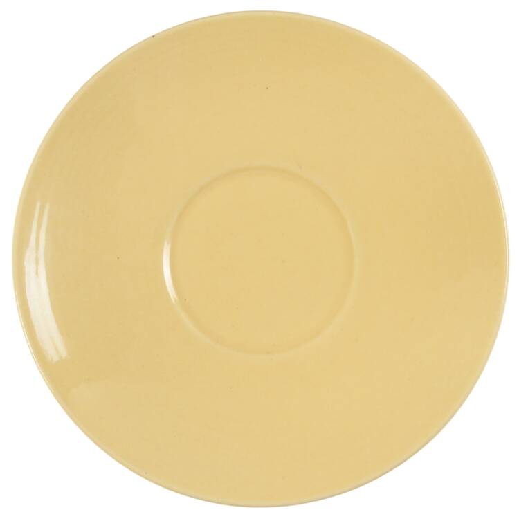 El Patio Pale Yellow (Glossy) Saucer