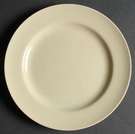 El Patio Pale Yellow (Glossy) Luncheon Plate