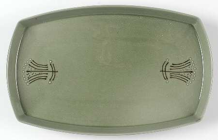 Emerald Isle 14" Oval Serving Platter