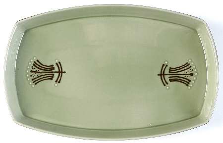 Emerald Isle 13" Oval Serving Platter