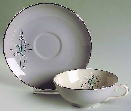 Encore 2" Flat Cup & Saucer Set