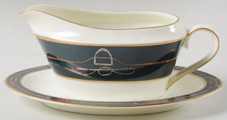 Equus Gravy Boat & Underplate