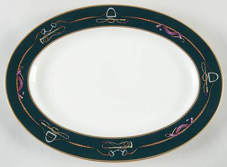 Equus 14" Oval Serving Platter