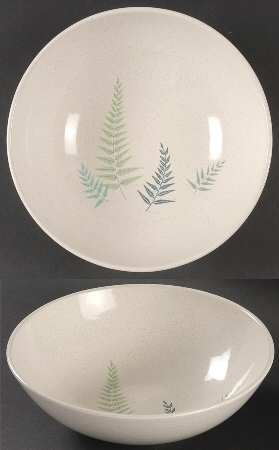 Fern Dell 9" Round Vegetable Bowl