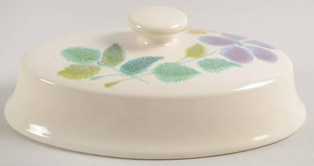 Floral (USA, Rim Shape) Lid for 1/4 Lb Butter