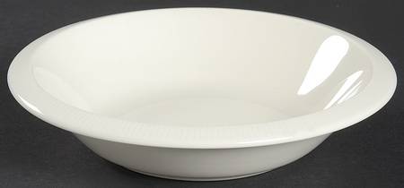 Floral Sculptures White Fruit/Dessert (Sauce) Bowl