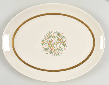 Fremont (No Trim) 12" Oval Serving Platter
