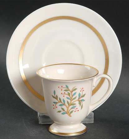 Fremont (No Trim) Footed Demitasse Cup & Saucer Set