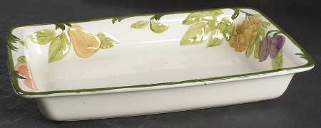 Fresh Fruit Rectangular Microwave Baker