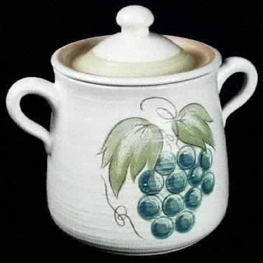 Fruit (Large Fruit) Bean Pot & Lid