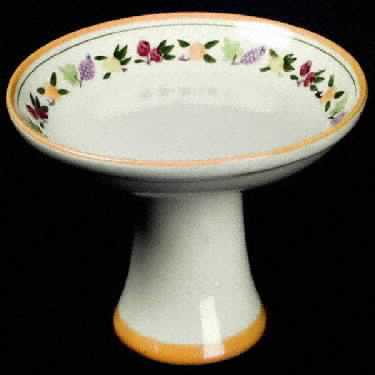 Fruit (Small Fruit) Round Compote (Height X Width)